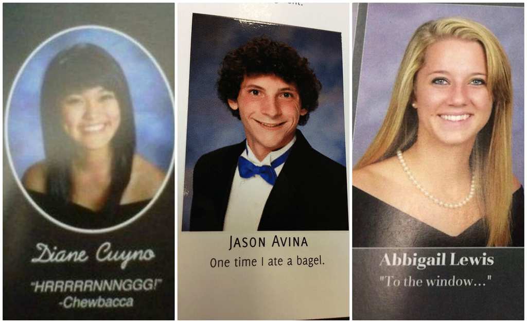 These High School Seniors Made Their Mark With These Hilarious Yearbook ...